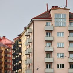Fredrik Persson/TT: Bostäder i centrala Stockholm. Arkivbild.