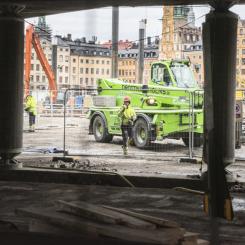 Gustaf MŒnsson/SvD/TT: Skatteverket hittade många fel vi kontroll av Stockholmsbyggen. Arkivbild.