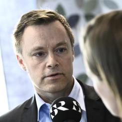 Claudio Bresciani/TT: Finansinspektionens chefsekonom Henrik Braconier vill inte pausa amorteringen. Arkivbild.