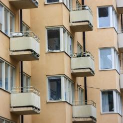 Fredrik Persson/TT: Mellan oktober och december 2022 sjönk priser på bostadsrätter i Blekinge med 24,4 procent. Arkivbild.