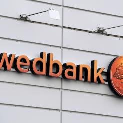 Janerik Henriksson/TT: Storbanken Swedbanks ekonomer presenterar konjunkturrapport. Arkivbild.