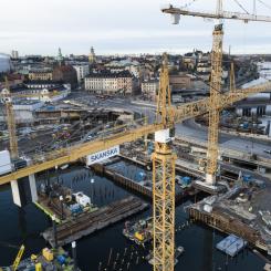 Fredrik Sandberg/TT: Snart är det dags för fastighets- och byggbolagen att öppna sina resultatböcker. Arkivbild.