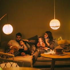 Villor i Stockholm använder klart mest el i landet, med en genomsnittlig förbrukning på 15 400 kWh per villa och år. Det är nästan dubbelt så mycket som i Kronoberg, där villorna har den lägsta elförbrukningen i landet. Foto: Länsförsäkringar