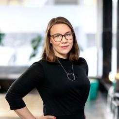 Anna Broman, näringspolitisk expert, Byggföretagen. Pressbild: Byggföretagen
