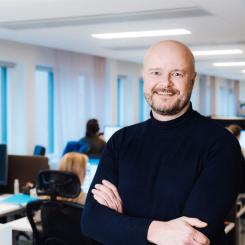 David Jost, Chef Projektledning och Energi på SBC, Sveriges BostadsrättsCentrum. Foto: SBC