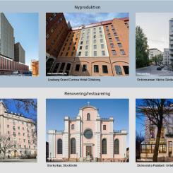 Ng Han Guan/AP/TT: En kinesisk familj passerar ett av fastighetsjätten Evergrandes många bostadsprojekt i Kina. Arkivbild.