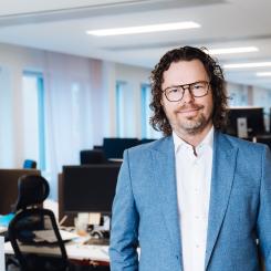 Per Karlsson, Affärsområdeschef Teknisk förvaltning på SBC, Sveriges BostadsrättsCentrum AB.