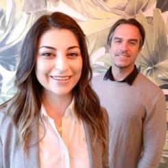 Mitra Hajigholi och Jon Åkerström leder Egains arbete inom RESPONSE, Foto: Egain Group