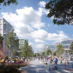 Torontos flygbas blir en levande stadsdel genom Ramboll-projekt. Foto: Ramboll