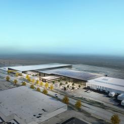 Den tredje och avslutande etappen i projektet omfattar rivning av en äldre byggnad och
utveckling av cirka 31 000 kvm ny logistikyta. Bild: South Bay