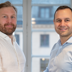 Emanuel Ström och Martin D’Amore. Pressbild: Storsala