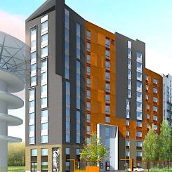 Avain Yhtiöt har beslutat att använda geoenergi i sin nyproduktion när det är möjligt. Företaget planerar sitt första flerbostadshus i Vanda Keimola, där geoenergi valts som uppvärmningsform. Byggnaden kommer att ha den högsta energiklassen, A. Illustration: Avain Yhtiöt.