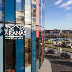 Aranäs byggnaden. Pressbild: Aranäs Fastigheter