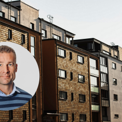 Arvid Hagberg, energistrateg på HSB Stockholm. Foto: HSB