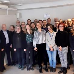 Representanter för de 15 företagen och organisationerna träffades den 15 februari. Foto: Lunds kommun