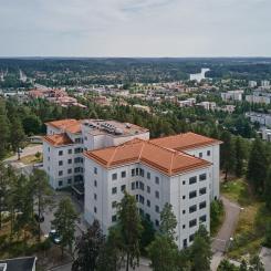 Kymmenedalens psykiatriska sjukhus i Kouvola. Foto: Misa Kannos