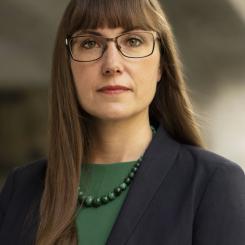 Johanna Bjurskog, hållbarhetschef på Riksbyggen. Foto: Riksbyggen