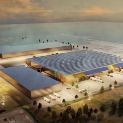Kronoslätts industripark ligger nära Malmö och Öresundsregionen. Bild: Logicenters