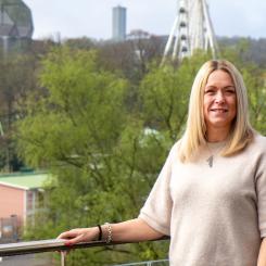 Camilla Berglund ny fastighetsförvaltare hos GöteborgsLokaler. Pressbild: Göteborgs Lokaler