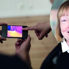 Catarina Warfvinge, universitetslektor vid Lunds Tekniska Högskola. Bild: Hanna Maxstad