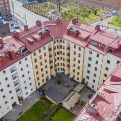 Stena Fastigheter förvärvar två fastigheter på Friggagatan och Ranängsgatan i centrala Göteborg. Foto: Stena Fastigheter