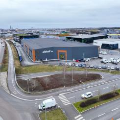 Lager- och lätt industrilokal i Fyrislund. Pressbild: Stendörren