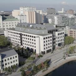Fastigheten Gäddan 8 i Malmö, där Malmö Stad öppnar den nya skolan Malmö Neptunigymnasium 2024. Foto:  Frasse Franzén, Malmö Stad