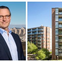 Truls Nergaard, vd för Storebrand Real Estate. Pressbild: Storebrand