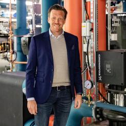 Henrik Pihlblad, operativ risk- och säkerhetschef på Skandia Fastigheter. Foto: Skandia Fastigheter