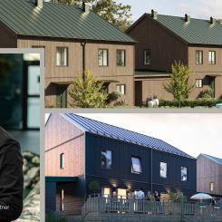 Hertsöheden är utpekat som Luleå kommuns nästa större bostadsområdessatsning med blandade bostadstyper för upp till 4 000 invånare, på ett drygt 100 hektar stort område. Foto: Ekeblad Bostad