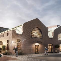 Lilla Marknadshallen.  Av: Sanam Ebadnejad / Atrium Ljungberg