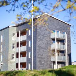 Karin Swanströms gata. Pressbild: Hyresbostäder i Norrköping AB