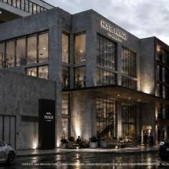 Visionsbild. Koncept och Arkitektur Tobias Hindersson, Urban Responsibility AB