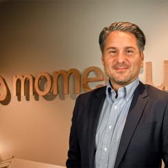 Gustav Bouvin är ny vd på Momentum. Foto: Momentum