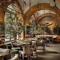 I kategorin inredningsdesign utsågs restaurangen Gongu Izakaya i Riga till årets projekt i kategorin restaurangmiljöer. Restaurangen har ritats av designern Liubov Tuzovska från Tdot.Design. Foto: kredit: Ivan Avdeenko /  Andrew Shurpenkov