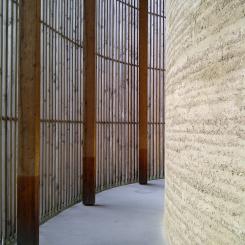 Rammed Earth. Foto: Marja Lundgren