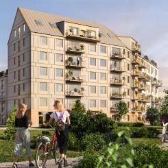 Brf Nära i Hyllie. Foto: Riksbyggen