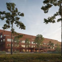 Riksarkivet Härnösand. Arkitektbild (Tengbom Arkitekter)