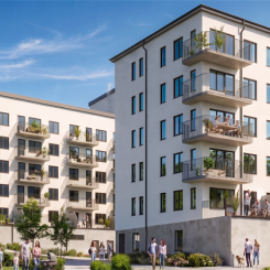 Sankt Jörgens Park. Pressbild: Skanska