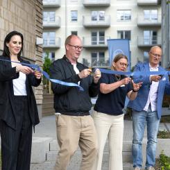 Torshamn invigning. Pressbild: SKB