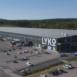 Lyko hyr samtliga ytor i fastigheten som har en uthyrningsbar yta på 36 652 kvadratmeter. Bild: Logista