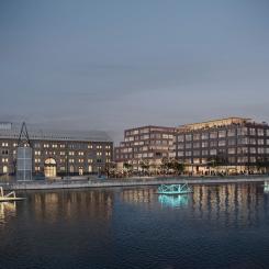 Inre Hamnen, Norrköping. Pressbild: Mannersons