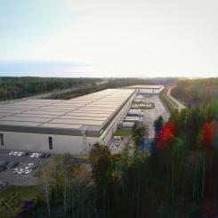 Ambitionen är att Stockholm Syd ska bli Stockholms läns största logistiknav. Bild: Logicor